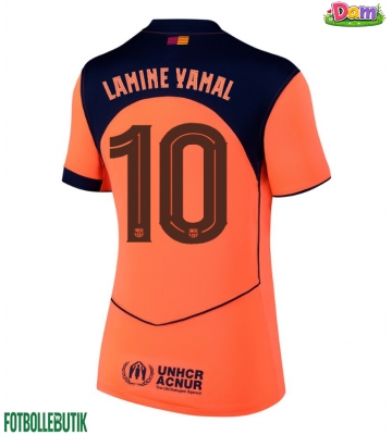 Barcelona Lamine Yamal #10 Tredje Tröja Kvinnor 2025-26 Kortärmad